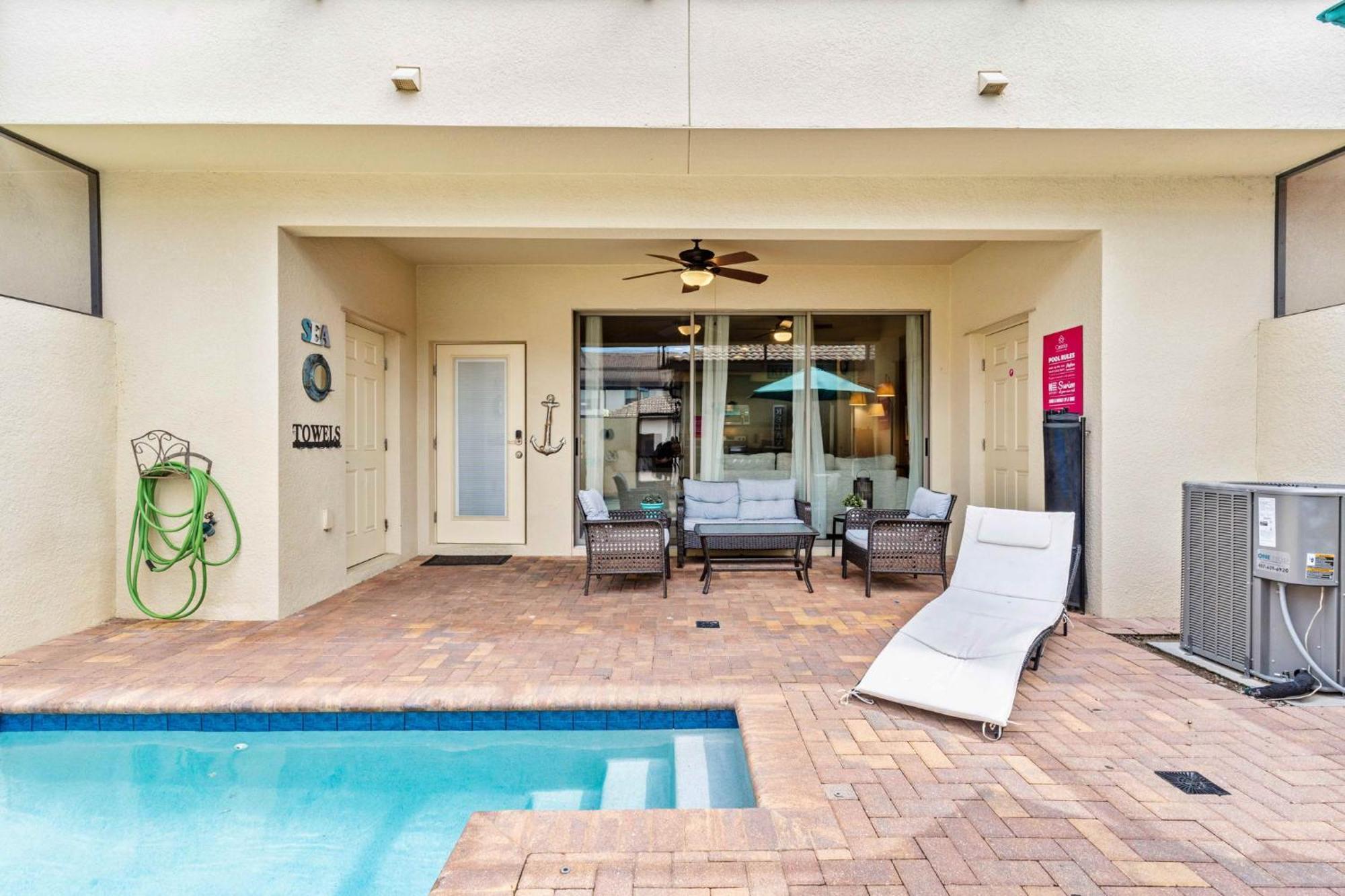 Townhome With Private Pool, Bbq & Free Waterpark Kissimmee Extérieur photo