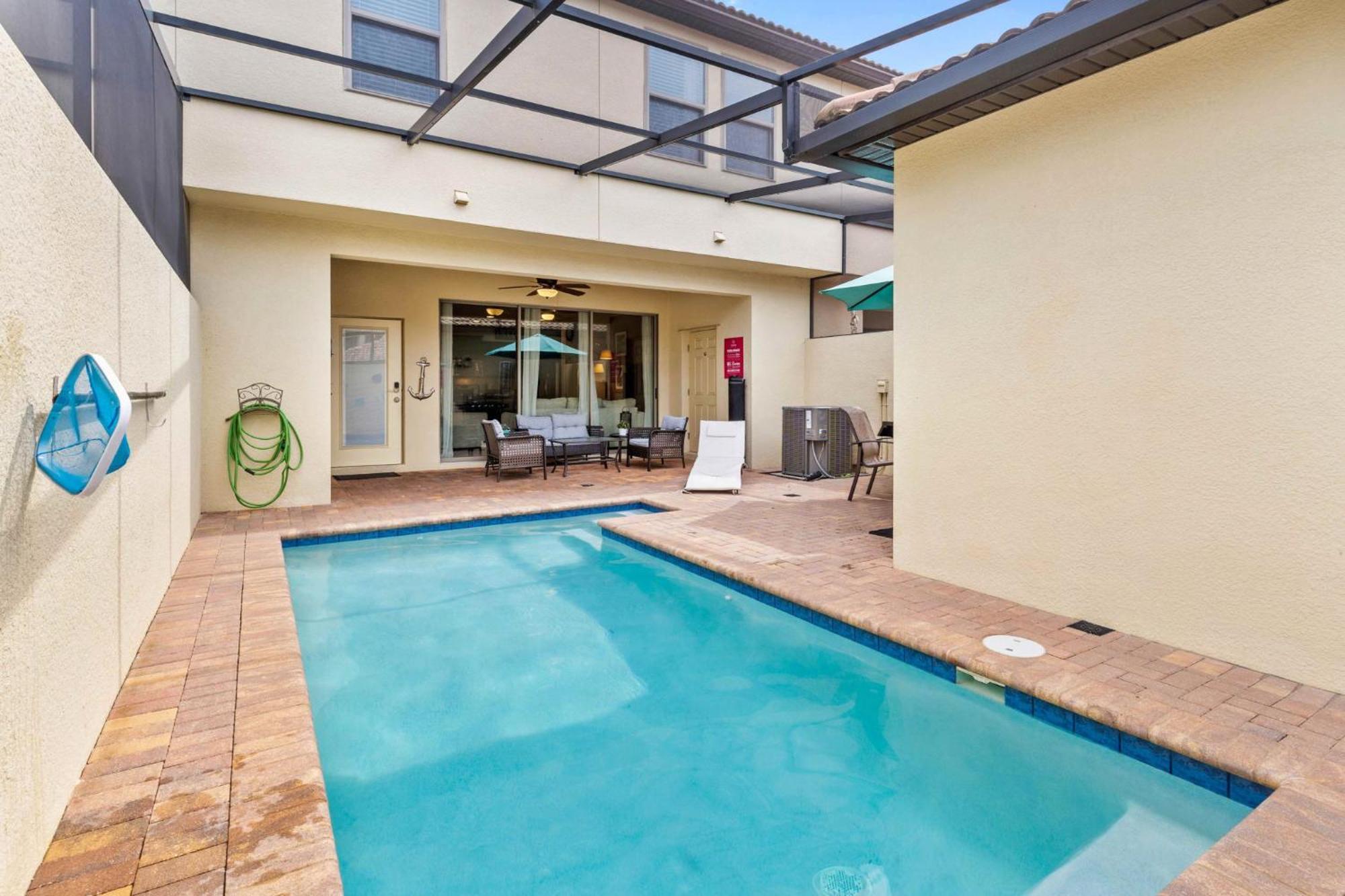 Townhome With Private Pool, Bbq & Free Waterpark Kissimmee Extérieur photo